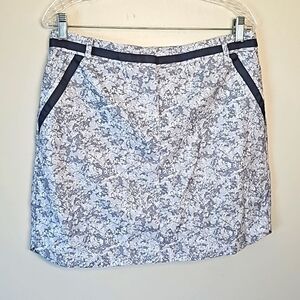 Lanctot Floral Minimalist Skort Skirt Size 8